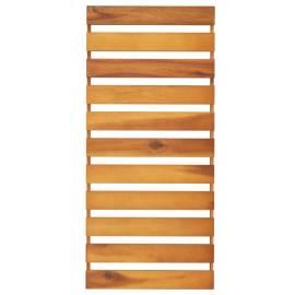 Raft pliabil cu 3 niveluri, maro, 70x31x63 cm lemn masiv acacia, 7 image