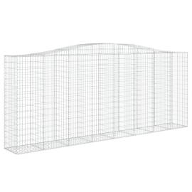 Coșuri gabion arcuite 3 buc. 400x50x160/180 cm, fier galvanizat, 3 image