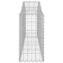 Coșuri gabion arcuite 6 buc, 200x30x60/80 cm, fier galvanizat, 5 image