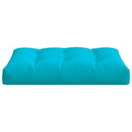Perne de canapea din paleți, 2 buc., turcoaz, material textil, 5 image