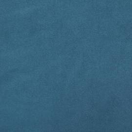 Canapea extensibilă cu perne, albastru, catifea, 10 image