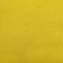 Canapea extensibilă cu perne, galben, catifea, 8 image
