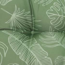 Perne de canapea paleți, 2 buc., țesătură cu model de frunze, 5 image
