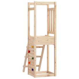 Turn de joacă, scară/perete, 53x46,5x169 cm, lemn masiv pin