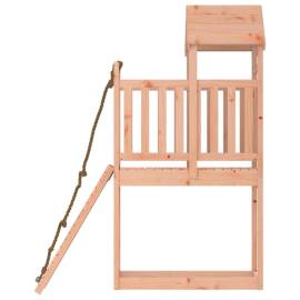 Căsuță de joacă cu perete de cățărat, lemn masiv douglas, 5 image