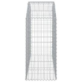 Coș gabion arcuit, 150x50x100/120 cm, fier galvanizat, 4 image