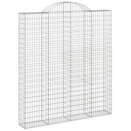 Coș gabion arcuit, 200x30x220/240, fier galvanizat, 2 image