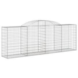 Coș gabion arcuit, 300x50x100/120 cm, fier galvanizat, 2 image