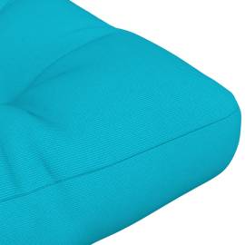 Pernă de canapea din paleți, turcoaz, 50x40x12 cm, textil, 7 image