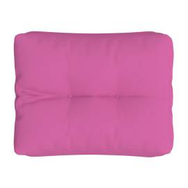 Pernă de canapea din paleți, roz, 50x40x12 cm, textil, 5 image