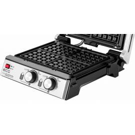 Grill si vafe ecg kg 2033 duo, 2000 w, 2 termostate independente, 12 image