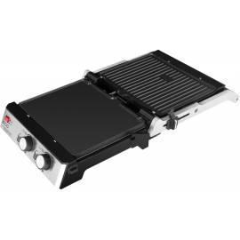 Grill si vafe ecg kg 2033 duo, 2000 w, 2 termostate independente, 9 image