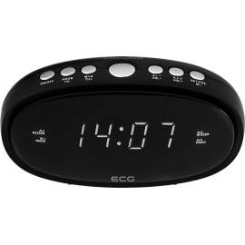 Radio cu ceas ecg rb 010 negru, fm, digital, memorie 10 posturi, alarma dubla, 4 image