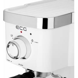 Espressor manual ecg esp 20301 alb, 1450 w,1.25 l, dispozitiv spumare, 20 bar, 18 image