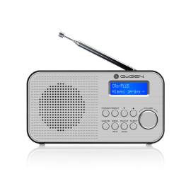 Radio portabil gogen dab 300n cu tuner dab+ si fm, 1 w, lcd , baterie 2000 mah, 8 image