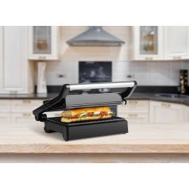 Sandwich maker si grill ecg s 3070 panini power, 1500 w, deschidere 180°, placi, 2 image