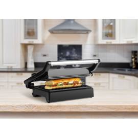 Sandwich maker si grill ecg s 3070 panini power, 1500 w, deschidere 180°, placi, 16 image