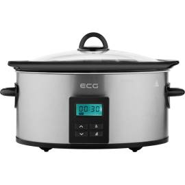 Oala electrica slow cooker ecg ph 5510 rider, 5.5 litri, 240 w, vas ceramic,, 2 image