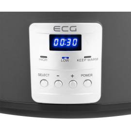 Oala electrica slow cooker ecg ph 6530 master, 6.5 litri, 270 w, vas ceramic,, 8 image