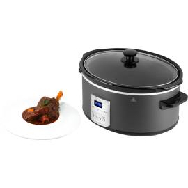 Oala electrica slow cooker ecg ph 6530 master, 6.5 litri, 270 w, vas ceramic,, 13 image