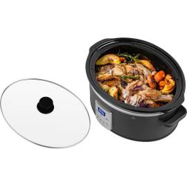 Oala electrica slow cooker ecg ph 6530 master, 6.5 litri, 270 w, vas ceramic,, 9 image