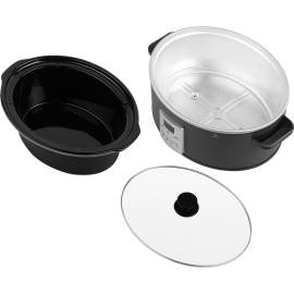 Oala electrica slow cooker ecg ph 6530 master, 6.5 litri, 270 w, vas ceramic,, 10 image