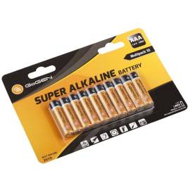 Set baterii alcaline gogen super lr03, 1.5 v, aaa, 800 mah, 10 bucati, 2 image
