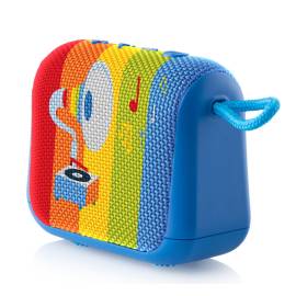 Boxa portabila pentru copii gogen decko trio r, 5 w, bluetooth, ipx6, albastru, 3 image