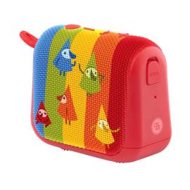 Boxa portabila pentru copii gogen decko trio r, 5 w, bluetooth, ipx6, rosu, 10 image