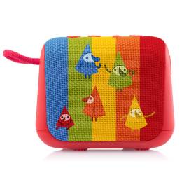 Boxa portabila pentru copii gogen decko trio r, 5 w, bluetooth, ipx6, rosu, 3 image