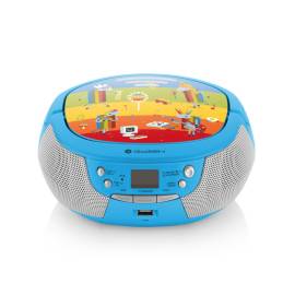 Radio cd pentru copii gogen decko b, 2 x 0,8 w, bluetooth, karaoke, microfon,, 2 image