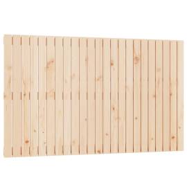 Tăblie de pat pentru perete, 147x3x90 cm, lemn masiv de pin, 2 image