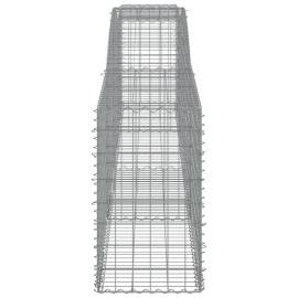 Coșuri gabion arcuite 5 buc, 400x50x80/100 cm, fier galvanizat, 5 image