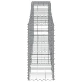 Coșuri gabion arcuite 9 buc, 400x50x100/120 cm fier galvanizat, 5 image