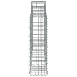 Coșuri gabion arcuite 13 buc, 200x30x100/120 cm fier galvanizat, 5 image