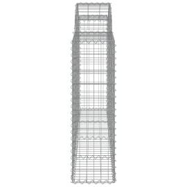 Coșuri gabion arcuite 18 buc, 200x30x100/120 cm fier galvanizat, 5 image