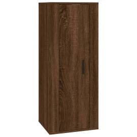 Set dulapuri tv, 5 piese, stejar maro, lemn prelucrat, 5 image