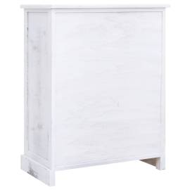 Dulap cu sertare, alb, 60x30x75 cm, lemn, 6 image