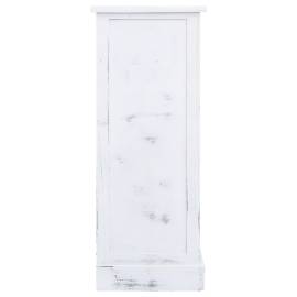 Dulap cu sertare, alb, 60x30x75 cm, lemn, 7 image