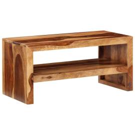 Masă laterală comodă tv, lemn masiv de sheesham, 10 image