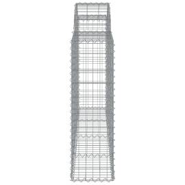 Coșuri gabion arcuite 12 buc, 200x30x100/120 cm fier galvanizat, 5 image