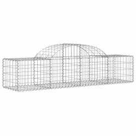 Coșuri gabion arcuite 25 buc, 200x50x40/60 cm, fier galvanizat, 3 image