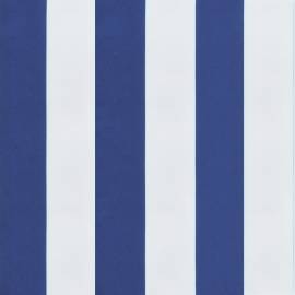 Perne de scaun, 6 buc., albastru&alb, 50x50x7cm, textil, dungi, 9 image