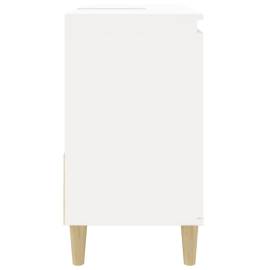 Dulap de baie, alb, 65x33x60 cm, lemn prelucrat, 8 image