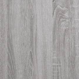 Dulap de baie, gri sonoma, 30x30x100 cm, lemn prelucrat, 10 image