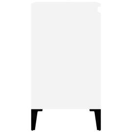 Dulap de chiuvetă, alb, 58x33x60 cm, lemn prelucrat, 8 image