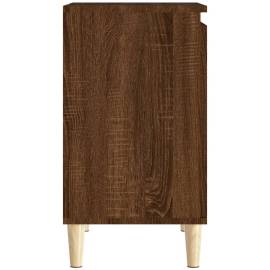 Dulap de chiuvetă, stejar maro, 58x33x60 cm, lemn prelucrat, 8 image