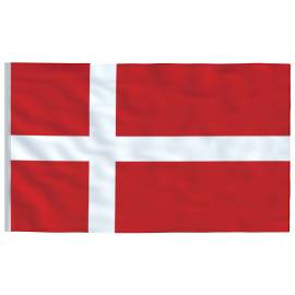 Steag danemarca și stâlp din aluminiu, 5,55 m, 4 image