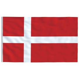Steag danemarca și stâlp din aluminiu, 6,23 m, 4 image