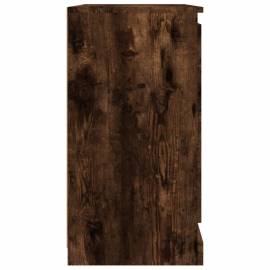 Servantă, stejar afumat, 70x35,5x67,5 cm, lemn prelucrat, 8 image